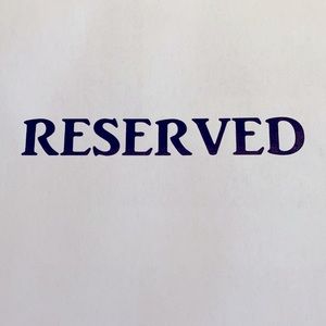 Reserved Order LEF